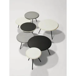 Woud Soround Sofabord Sort LaminatØ60 H44,5
