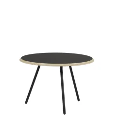 Woud Soround Sofabord Sort LaminatØ60 H40,5