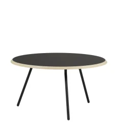 Woud Soround Sofabord Sort LaminatØ75 H40,5