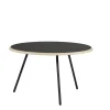 Woud Soround Sofabord Sort LaminatØ75 H44,5
