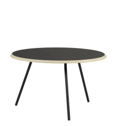 Woud Soround Sofabord Sort LaminatØ75 H44,5