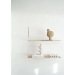 Woud Stedge Ekstra Hylde Sort Eg 60 Cm