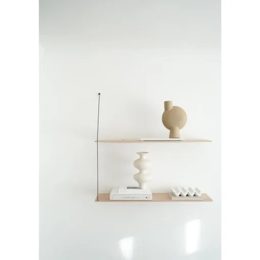 Woud Stedge Ekstra Hylde Sort Eg 60 Cm