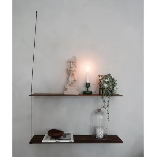 Woud Stedge Ekstra Hylde Sort Eg 60 Cm