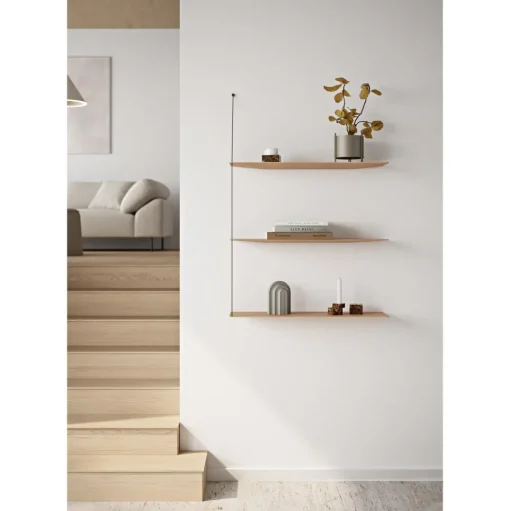 Woud Stedge Ekstra Hylde Sort Eg 60 Cm