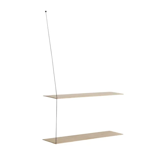 Woud Stedge Hylde 80 cm Hvidpigmenteret Lakeret Eg