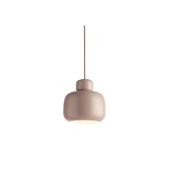 Woud Stone Pendel Lille Dusty Rose