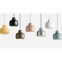 Woud Stone Pendel Lille Dusty Rose
