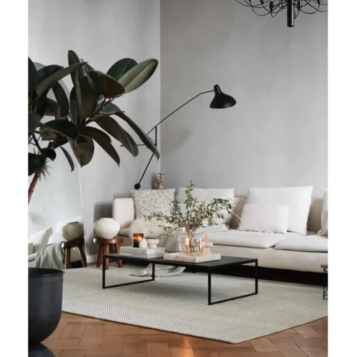 Woud Tact Gulvtáppe 300x200 cm Off White