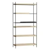 Woud Tray Style 14 Reol Høj Eg/Sort